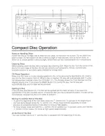 Preview for 16 page of Blaupunkt Monterey CDM83 Owner'S Record