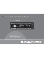 Предварительный просмотр 1 страницы Blaupunkt Montevideo 4010 DVD Operating And Installation Instructions