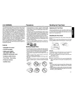 Preview for 2 page of Blaupunkt MONTREAL CD34 Instruction Manual