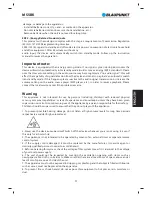 Предварительный просмотр 5 страницы Blaupunkt MS10BT Owner'S Manual