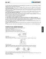 Preview for 7 page of Blaupunkt MS12BT Owner'S Manual