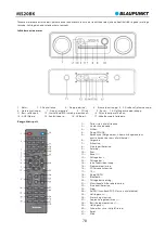 Preview for 80 page of Blaupunkt MS20BK Owner'S Manual