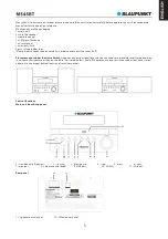 Предварительный просмотр 7 страницы Blaupunkt MS45BT Owner'S Manual