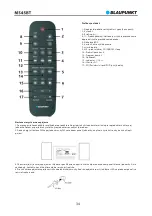 Предварительный просмотр 36 страницы Blaupunkt MS45BT Owner'S Manual