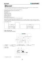 Предварительный просмотр 52 страницы Blaupunkt MS45BT Owner'S Manual