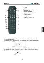 Предварительный просмотр 53 страницы Blaupunkt MS45BT Owner'S Manual