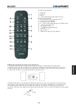 Предварительный просмотр 71 страницы Blaupunkt MS45BT Owner'S Manual