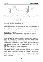 Предварительный просмотр 8 страницы Blaupunkt MS70BT Owner'S Manual