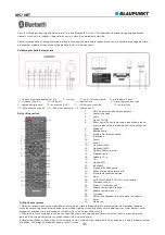 Предварительный просмотр 47 страницы Blaupunkt MS70BT Owner'S Manual