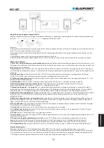 Предварительный просмотр 81 страницы Blaupunkt MS70BT Owner'S Manual