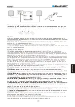 Preview for 63 page of Blaupunkt MS7BT Owner'S Manual