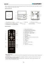 Preview for 78 page of Blaupunkt MS7BT Owner'S Manual