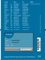 Preview for 13 page of Blaupunkt NASHVILLE DAB47 Installation Instructions Manual