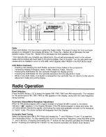 Preview for 14 page of Blaupunkt New Orleans CD125 Owner'S Record