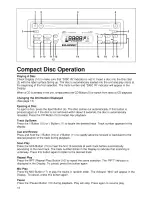 Preview for 16 page of Blaupunkt New Orleans CD125 Owner'S Record