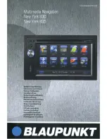 Blaupunkt New York 830 Operating Instructions Manual preview