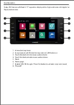 Preview for 2 page of Blaupunkt Osaka 760 Operating Instructions Manual