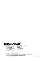 Preview for 19 page of Blaupunkt Overdrive ODw1000 Manual