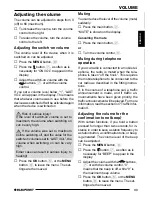 Предварительный просмотр 10 страницы Blaupunkt Pasadena CD71 Operating And Installation Instructions