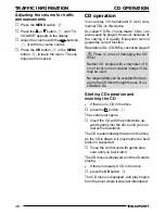 Предварительный просмотр 19 страницы Blaupunkt Pasadena CD71 Operating And Installation Instructions