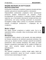 Предварительный просмотр 15 страницы Blaupunkt PP10BK Instruction Manual