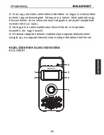 Предварительный просмотр 51 страницы Blaupunkt PP10BK Instruction Manual