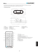 Предварительный просмотр 49 страницы Blaupunkt PP5.2 Owner'S Manual