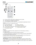 Preview for 88 page of Blaupunkt PP6BR Owner'S Manual