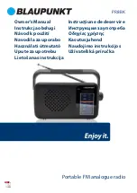 Blaupunkt PR8BK Owner'S Manual preview