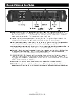 Предварительный просмотр 9 страницы Blaupunkt ProComponent PCA2120 Owner'S Manual