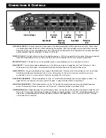 Предварительный просмотр 9 страницы Blaupunkt ProComponent PCA450 Owner'S Manual