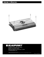 Предварительный просмотр 44 страницы Blaupunkt ProComponent PCA450 Owner'S Manual