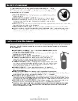 Предварительный просмотр 5 страницы Blaupunkt ProComponent PCA460 Owner'S Manual