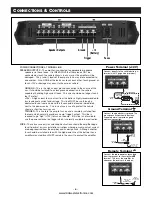 Предварительный просмотр 8 страницы Blaupunkt ProComponent PCA460 Owner'S Manual