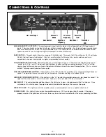 Предварительный просмотр 9 страницы Blaupunkt ProComponent PCA460 Owner'S Manual