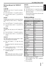 Предварительный просмотр 21 страницы Blaupunkt Radio Basic Operating And Installation Instructions