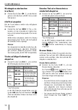 Предварительный просмотр 34 страницы Blaupunkt Radio Basic Operating And Installation Instructions