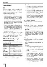 Предварительный просмотр 170 страницы Blaupunkt Radio Basic Operating And Installation Instructions