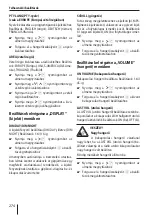 Предварительный просмотр 274 страницы Blaupunkt Radio Basic Operating And Installation Instructions