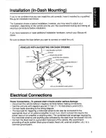 Preview for 3 page of Blaupunkt Richmond CD45 User Manual