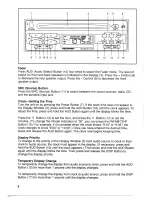 Preview for 8 page of Blaupunkt Richmond CD45 User Manual