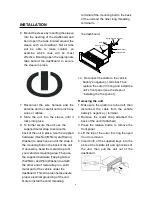 Предварительный просмотр 4 страницы Blaupunkt Rio de Janeiro 120 Owner'S Manual