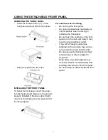 Предварительный просмотр 6 страницы Blaupunkt Rio de Janeiro 120 Owner'S Manual