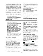 Предварительный просмотр 12 страницы Blaupunkt Rio de Janeiro 120 Owner'S Manual