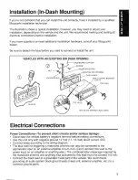 Предварительный просмотр 3 страницы Blaupunkt RPD A8000 User Manual