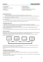 Preview for 6 page of Blaupunkt RVC201 Owner'S Manual