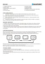 Preview for 30 page of Blaupunkt RVC201 Owner'S Manual