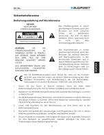 Preview for 4 page of Blaupunkt RX 19e Instruction Manual