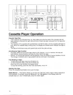 Предварительный просмотр 16 страницы Blaupunkt San Diego CM45 Owner'S Record