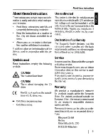 Предварительный просмотр 5 страницы Blaupunkt San Diego MP27 Operating And Installation Instructions